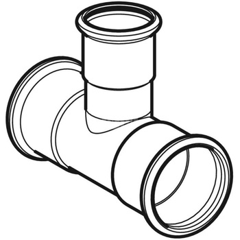 Trójnik Geberit Mapress C-Stahl redukcyjny d108-22