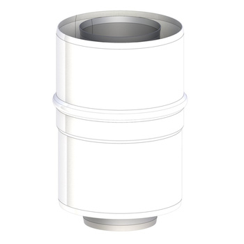 Złączka kotła De Dietrich, Viessmann, ACV, Termet fi60/100-60/100mm z uszczelką