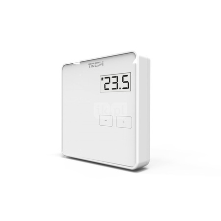 Przewodowy regulator pokojowy do listwy L-10 dedykowany biały, model R-10b