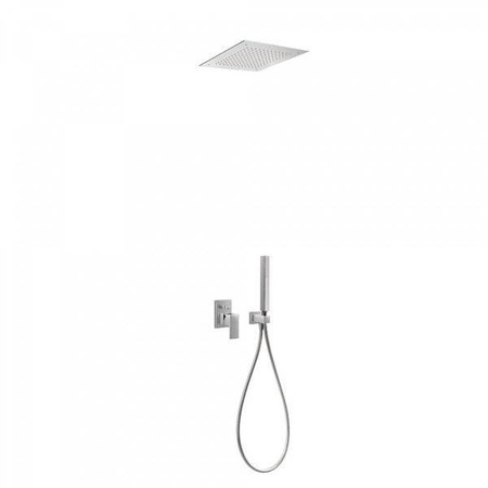 TRES CUADRO Zestaw natryskowy z baterią podtynkową