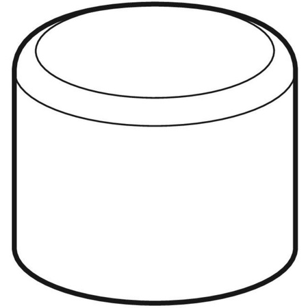 Zaślepka ochronna Geberit Mapress do końcówek rur, przezroczysta, d54