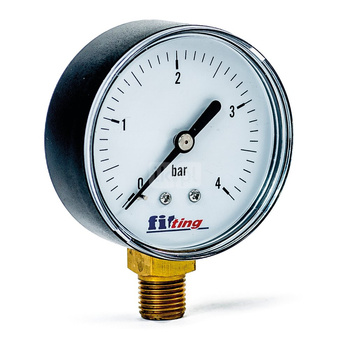 Manometr radialny 63mm 0-4 bar g 1/4"