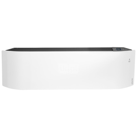 Grzejnik elektryczny DIVALI model PLINTHE radiator ciepła z funkcją LIGHT oraz możliwością sterowania przy użyciu aplikacji COZYTOUCH 1500W, kolor ANTHRACITE