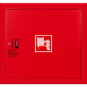 Hydrant DN25 wnękowy, wąż 30m, zamek patent, RAL 3000