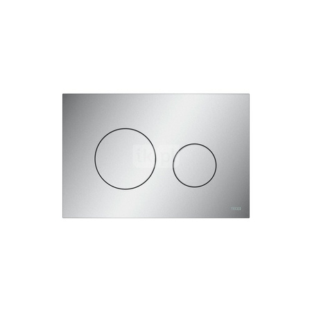 TECEloop - przycisk spłukujący do WC z tworzywa, chrom matowy