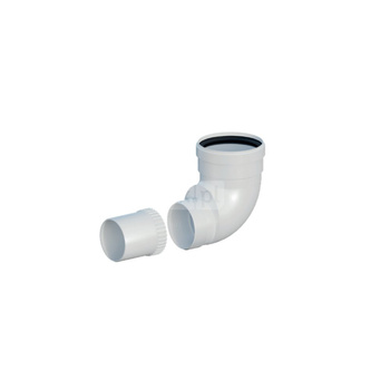 Kolano PP 87° redukcyjne DN60/80mm z uszczelką [EPDM] skręcane