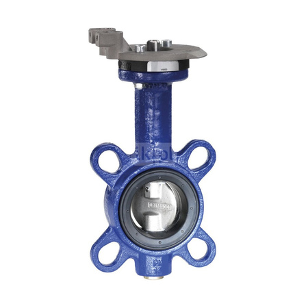 Przepustnica, DN 50, napęd (VMM20, VMM20-24 lub VRM20) do zamówienia oddzielnie