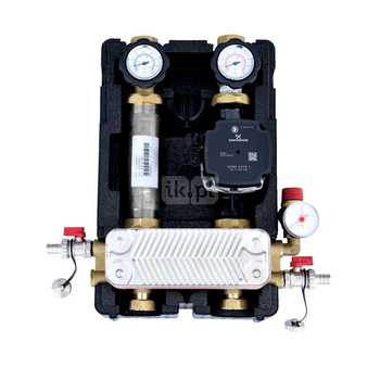 CONCEPT Grupa BW 20 z 20-płytowym wymiennikiem ciepła, z pompą Wilo Yonos Para 25/6