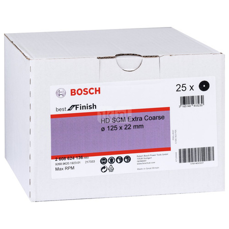 SCM, bardzo zgrubna, 125 mm