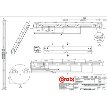 Podpora tylna  L2400