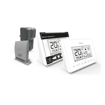 Regulator pokojowy dwustanowy biały ST-290 v2