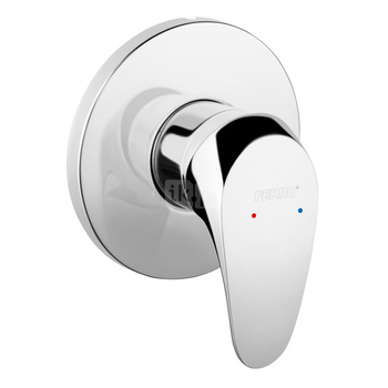 FERRO ONE bateria podtynkowa 1-funkcyjna, chrom