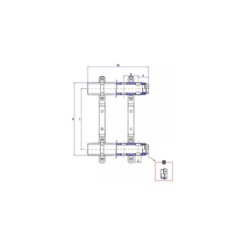 Rozdzielacz ogrzewania RUMET 70A 15 obwodowy