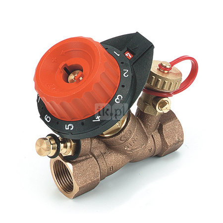 750PV statyczny zawór równoważący DN 25, Kvs 8,52 mł/h