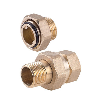 PHA-300 G1/2 WZ PN16 Śrubunek wzmocniony prosty o-ring CuZn