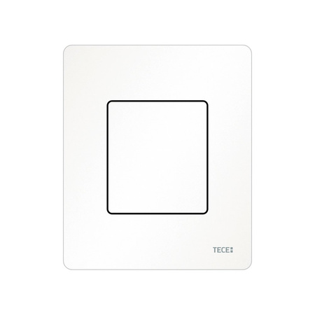 TECEsolid - przycisk spłukujący z metalu do pisuaru U1, biały matowy