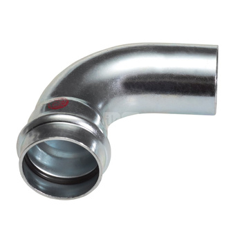 Carbon Łuk Jednolielichowy 90º 76mm