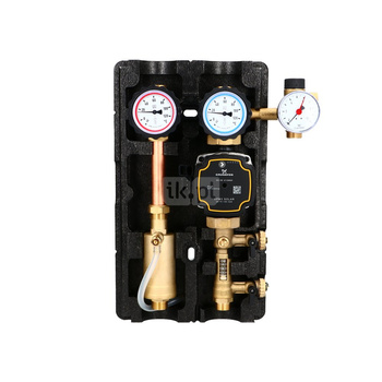 Solarna grupa pompowa PrimoSol 130-4, dwudrogowa, z pompą Grundfos UPM3 Solar 25-75