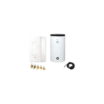 Pakiet - Kocioł gazowy jednofunkcyjny BERETTA Mynute X 20R p kondensacyjny wiszący 21.3kW + Zasobnik c.w.u Idra 100 SV