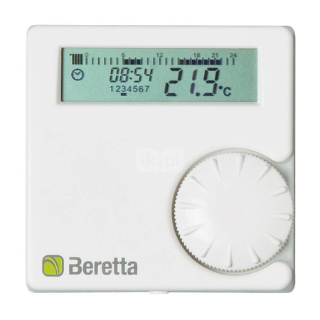 Programator elektroniczny tygodniowy Alpha 7D - przewodowy