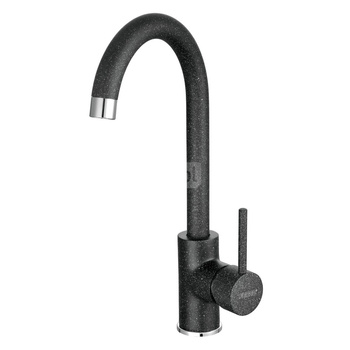 FREYA bateria zlewozmywakowa stojąca, grafit