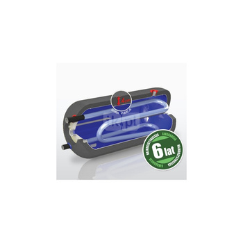 Wymiennik c.w.u. poziomy typu WGJ-g - izolacja termiczna: pianka polistyrenowa WGJ-g max z podwójną wężownicą 160l