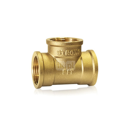 Trójnik GW mosiężny STRONG 3/4"