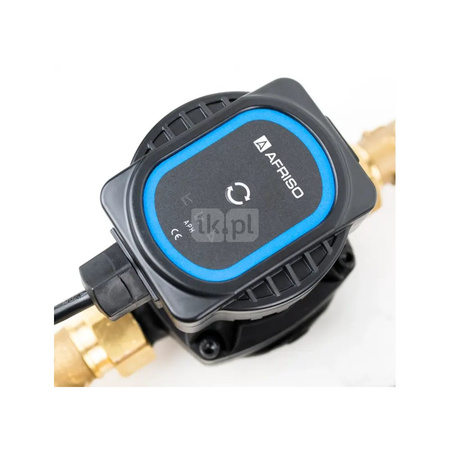 Zestaw mieszający ze sprzęgłem hydraulicznym BPS 961 AP, człon z zaworem obrotowym ARV 362 i termostatycznym ATM 561, pompy AFRISO APH