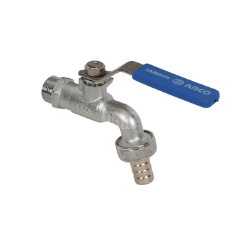 JARDIN zawór czerpalny, 1 GZ x 1 GZ x 25, rączka INOX