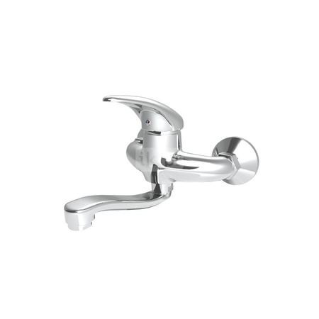 1506 Bateria EKO SETO zlewozmywakowa ścienna 24cm