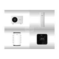 Pakiet systemowy OZE Nr 04 - Pompa ciepła powietrzna powietrze-woda split SAUNIER DUVAL GeniaAir HA 3-5 OS 3.56kW 230V + Wieża hydrauliczna HA 5-5 STB + Regulator SRC 720 + Zasobnik buforowy VNR