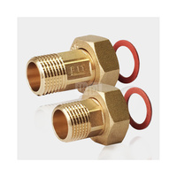 Półśrubunek mos. GZ 3/4" GW 1" L=31,5 mm z uszczeLką