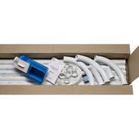 Zestaw instalacyjny HAH z kasetą do instalacji przed tynkami, pod wąż o dł. 18m