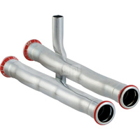 Trójnik krzyżakowy Geberit Mapress C-Stahl R-HE d18-15