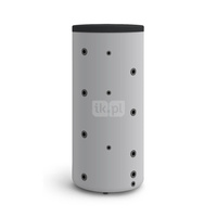 Zbiornik buforowy stojący GALMET SG(B) 800L, z wężownicą x2, izolacja: pianka poliuretanowa, kolor: skay biały