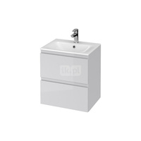 SET B346 MODUO 50 SZARY DSM (SZAFKA + UMYWALKA WPUSZCZANA W BLAT)