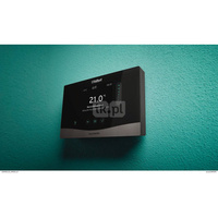 sensoHOME 380 f regulator pokojowy, radiowy, ze złączem komunikacyjnym eBUS, wyświetlaczem dotykowym, z zegarem programującym ty