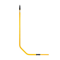 Przyłącze gazu LPG, stalowe z rury  preizolowanej, PE25 x półśrubunek 1" - pod kurek DN20, L=500xH=1500 