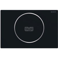 Przycisk uruchamiający Geberit Sigma10, przedni, czarny mat