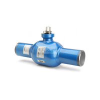 Kurek kulowy wspawany do wody WK8c 25 DN 40