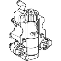 Jednostka funkcjonalna Geberit bez generatora, do baterii umywalkowych Piave i Brenta