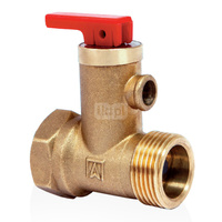 Zawór bezpieczeństwa do elektrycznych podgrzewaczy wody AF8, 6,7 bar, G3/4" x Rp3/4"