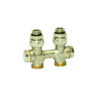 Przyłącze dolne proste do grzejnika z zaworem regulacyjnym dla małych przepływów VarioQ S DN15 Kvs 0 25