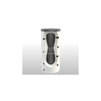 Zbiornik buforowy stojący ELEKTROMET WGJ-B 250L, z wężownicą, izolacja: kauczuk, kolor: biały