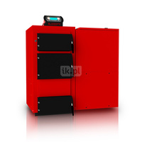 Kocioł EKO (EcoDesign) 15 kW sterowany elektronicznie, podajnik z prawej strony