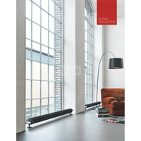 Grzejnik elektryczny ZEHNDER Flow Form, 190/1500mm, kolor Chrom, moc 500W