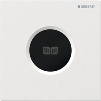 Elektroniczny zawór spłukujący Geberit do pisuaru, zasilanie 230V, Typ 01, biały