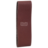 3-częściowy zestaw taśm szlifierskich do szlifierek taśmowych, wersja czerwona K = 60, 80, 100