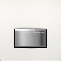 Pneumatyczny zawór spłukujący Geberit do pisuaru, ręczny, Typ 50, biały