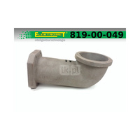 Żeliwne kolano retorty 38